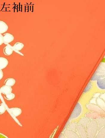 平和屋着物[]お宮参り　女の子　祝着　産着　初着　のしめ　花車文　金彩　逸品　DAAY3185ma