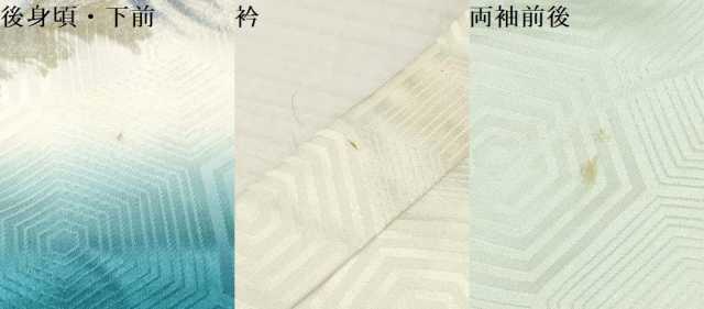 平和屋着物[]お宮参り　男の子　祝着　産着　初着　のしめ　刺繍　鷹　鷲　風景松文　暈し染め　金銀彩　逸品　DAAY3195ma