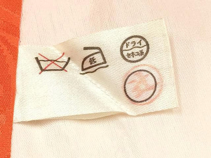 平和屋着物[]お宮参り　女の子　祝着　産着　初着　のしめ　駒刺繍　貝桶花鳥文　金彩　逸品　DAAY3223ma