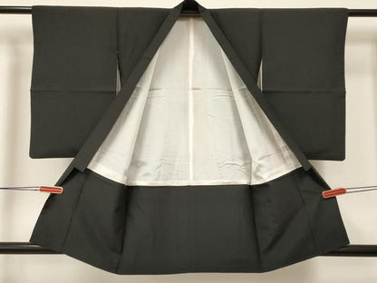 平和屋着物[]七五三　男の子　祝着・羽織・行灯袴セット　鷹　鷲　笹雲文　金彩　洗える着物　DAAY3235ma