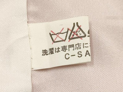 平和屋着物[]七五三　女の子　７歳　祝着　四つ身　花蝶文　金彩　逸品　DAAY3324ma