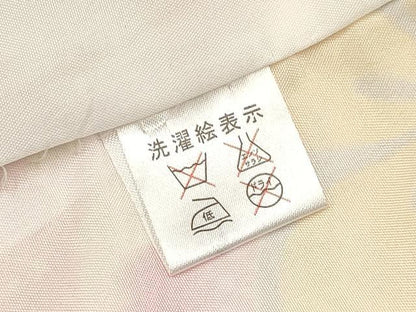 平和屋着物[]七五三　女の子　３歳　祝着　三つ身　舞桜花文　金彩　DAAY3332ma