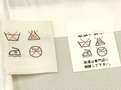 平和屋着物[]お宮参り　男の子　祝着　産着　初着　のしめ　鷹　鷲　雪輪花文　暈し染め　金彩　逸品　DAAY3398ma