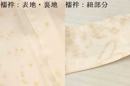 平和屋着物[]お宮参り　女の子　祝着　産着　初着　のしめ　舞蝶鞠花文　金銀彩　逸品　DAAY3410ma