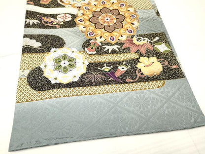 平和屋着物[]お宮参り　男の子　祝着　産着　初着　のしめ　刺繍　エ霞鳳凰花文　暈し染め　金彩　逸品　DAAY3435ma