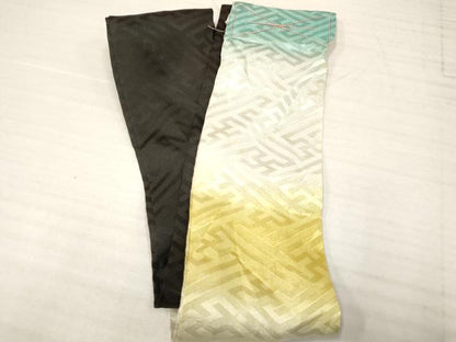 平和屋着物[]お宮参り　男の子　祝着　産着　初着　のしめ　刺繍　鷹　鷲　几帳松文　暈し染め　金彩　逸品　DAAY3449ma