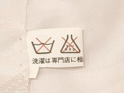 平和屋着物[]七五三　女の子　３歳　祝着　三つ身　長襦袢(袷)セット　鞠　糸車飛鶴花車文　暈し染め　金彩　逸品　DAAY3470ma