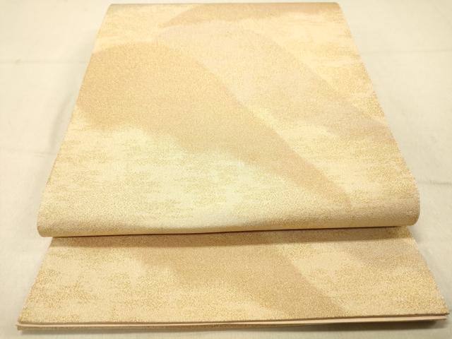 平和屋着物◎砂子綴れ　全通柄袋帯　霞文　金糸　正絹　逸品　DAAY4516jm