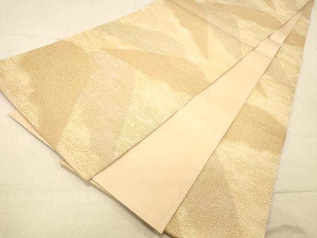 平和屋着物◎砂子綴れ　全通柄袋帯　霞文　金糸　正絹　逸品　DAAY4516jm