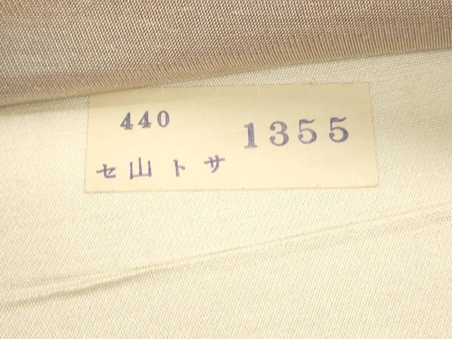 平和屋着物◎六通柄　京袋帯　樹林文　金銀糸　正絹　逸品　DAAY4743qa