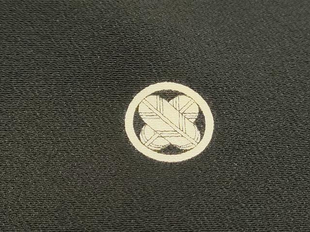 平和屋着物■豪華黒留袖　駒刺繍　立波飛鶴文　暈し染め　金彩　正絹　逸品　DAAY4829qa