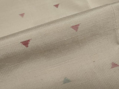 平和屋着物●上質な紬　箔散らし文　背抜き仕立て　正絹　逸品　DAAY5019ud