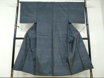 平和屋着物●男性　本場大島紬　アンサンブル　抽象文様　正絹　逸品　DAAY5028ud