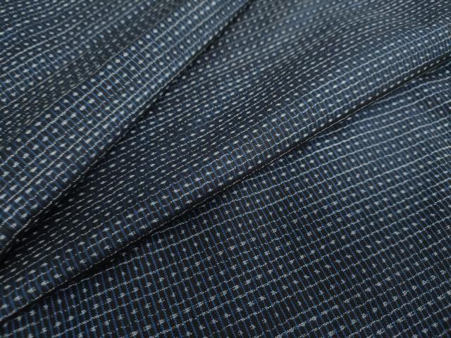 平和屋着物●男性　本場大島紬　アンサンブル　抽象文様　正絹　逸品　DAAY5028ud