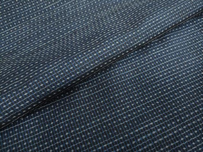 平和屋着物●男性　本場大島紬　アンサンブル　抽象文様　正絹　逸品　DAAY5028ud