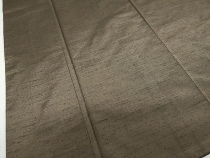 平和屋着物●男性 髭紬 長羽織セット 国防色 正絹 逸品 DAAY5030ud