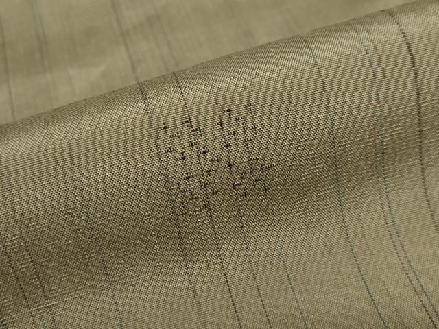 平和屋着物●上質な紬 抽象文様 正絹 逸品 未使用 DAAY5086ud