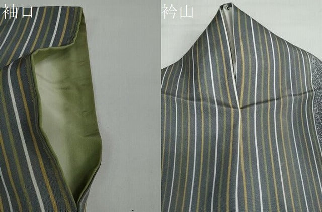 平和屋着物●上質な小紋　舞桜間道　正絹　逸品　DAAY5104ud