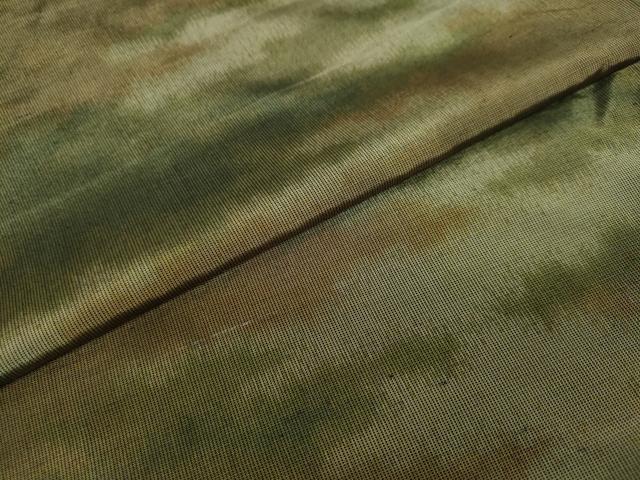 平和屋着物●上質な紬 霞文 正絹 逸品 DAAY5131ud