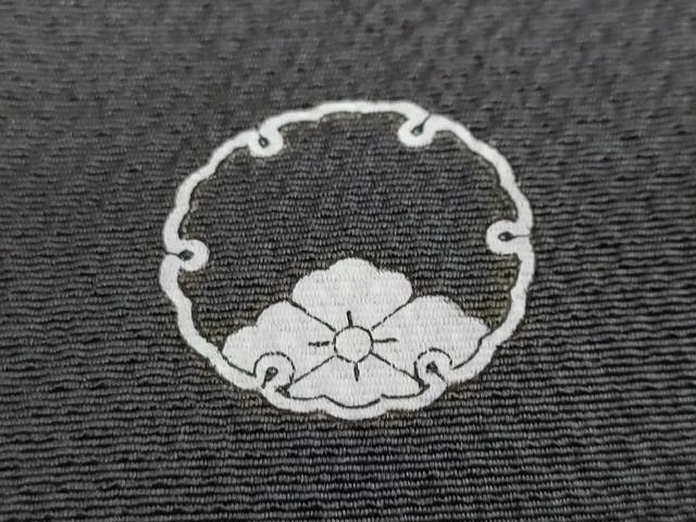 平和屋着物●豪華黒留袖　吉祥草花文　金彩　正絹　逸品　DAAY5200ud