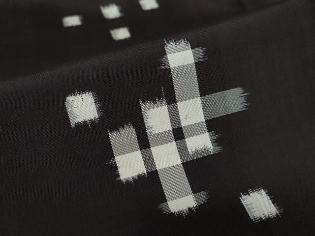 平和屋着物●本場琉球絣 正絹 逸品 DAAY5206ud