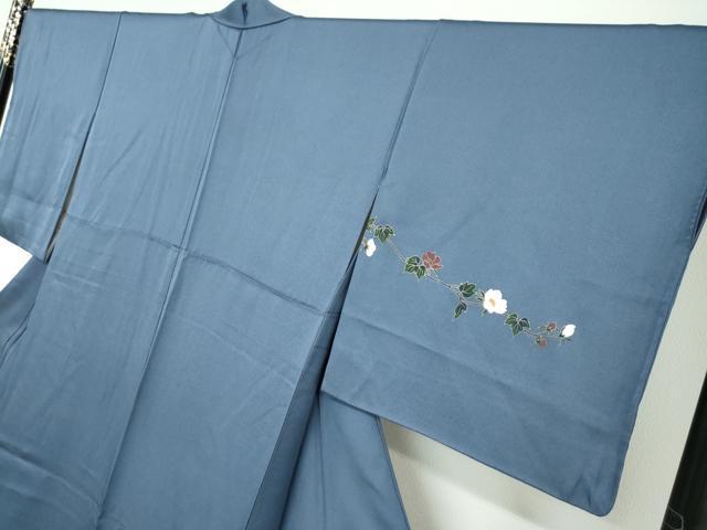 平和屋着物●訪問着 雪輪草花文 暈し染め 金彩 正絹 逸品 DAAY5233ud