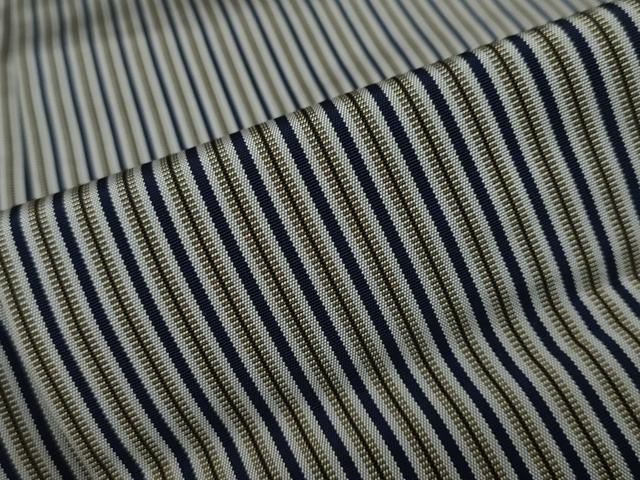 平和屋着物●男性　馬乗り袴　縞　正絹　逸品　DAAY5251ud