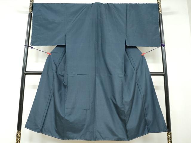 平和屋着物●男性　本場大島紬　アンサンブル　抽象文様　正絹　逸品　未使用　DAAY5256ud