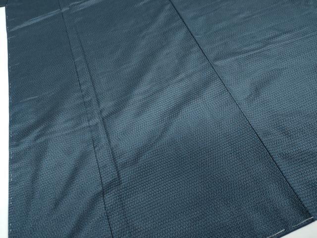 平和屋着物●男性　本場大島紬　アンサンブル　抽象文様　正絹　逸品　未使用　DAAY5256ud
