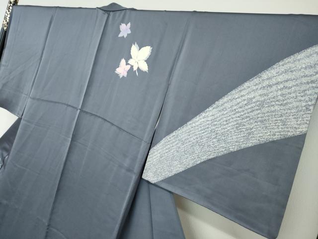 平和屋着物●訪問着　中島まさひろ　舞葉文　正絹　逸品　DAAY5339ud