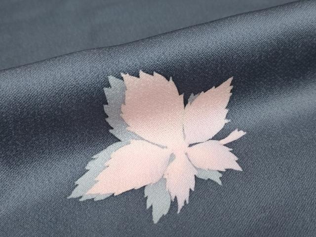 平和屋着物●訪問着　中島まさひろ　舞葉文　正絹　逸品　DAAY5339ud