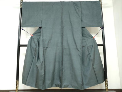 平和屋着物●男性　本場大島紬　アンサンブル　長羽織　100亀甲　総詰め　正絹　逸品　DAAY5421ud