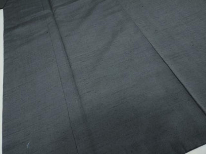 平和屋着物●男性 紬 羊羹色 正絹 逸品 DAAY5426ud