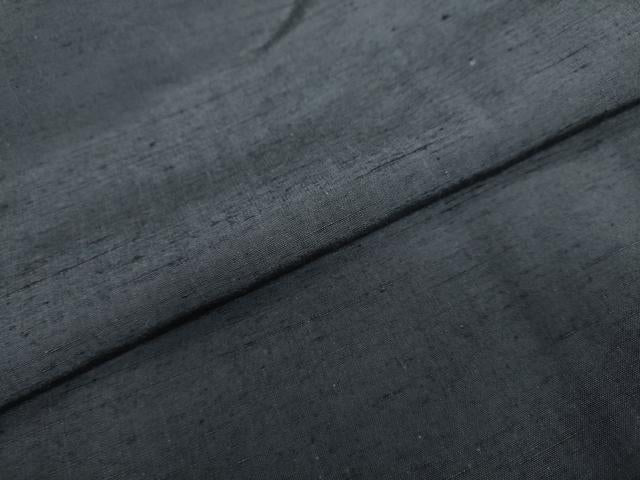 平和屋着物●男性 紬 羊羹色 正絹 逸品 DAAY5426ud