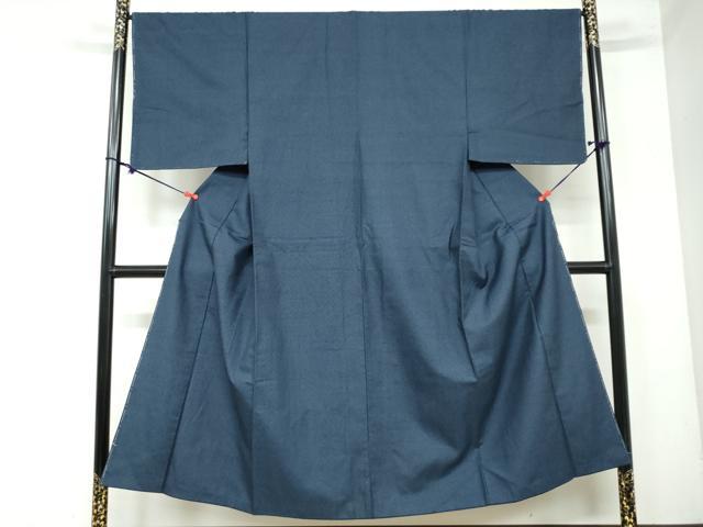 平和屋着物●男性　紬　アンサンブル　120亀甲　正絹　逸品　DAAY5447ud
