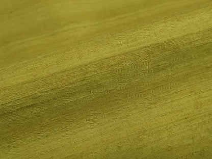 平和屋着物●結城紬　鶯色　正絹　逸品　DAAY5468ud