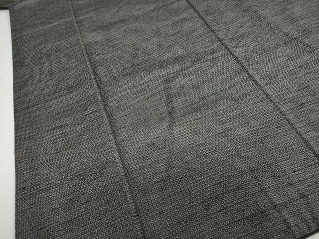 平和屋着物●男性　結城紬　80亀甲　総詰め　正絹　逸品　DAAY5480ud