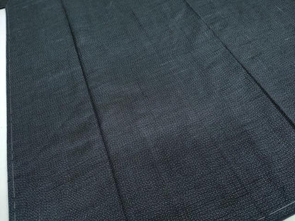 平和屋着物●男性 紬 アンサンブル 幾何学文様 正絹 逸品 未使用 DAAY5492ud