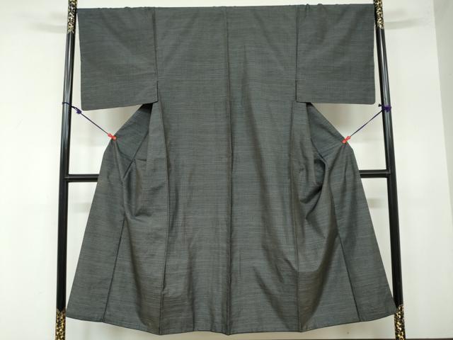 平和屋着物●男性 本場大島紬 アンサンブル 80亀甲 総詰め 正絹 逸品 DAAY5501ud