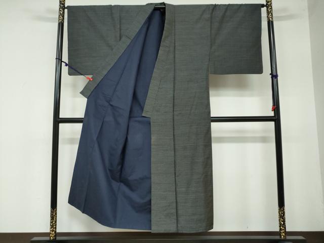 平和屋着物●男性 本場大島紬 アンサンブル 80亀甲 総詰め 正絹 逸品 DAAY5501ud