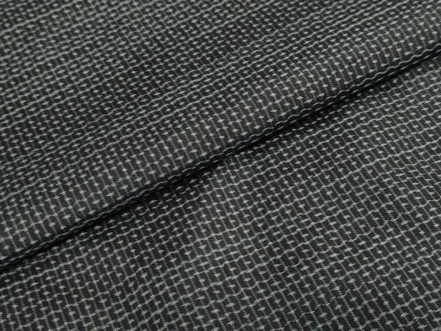 平和屋着物●男性 本場大島紬 アンサンブル 80亀甲 総詰め 正絹 逸品 DAAY5501ud