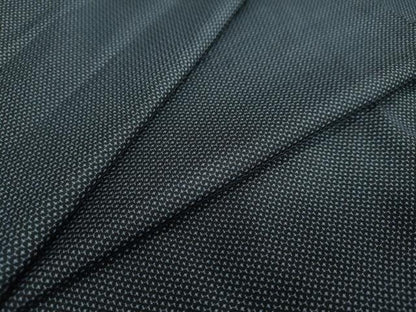 平和屋着物●男性 紬 アンサンブル 100亀甲 総詰め 正絹 逸品 未使用 DAAY5503ud