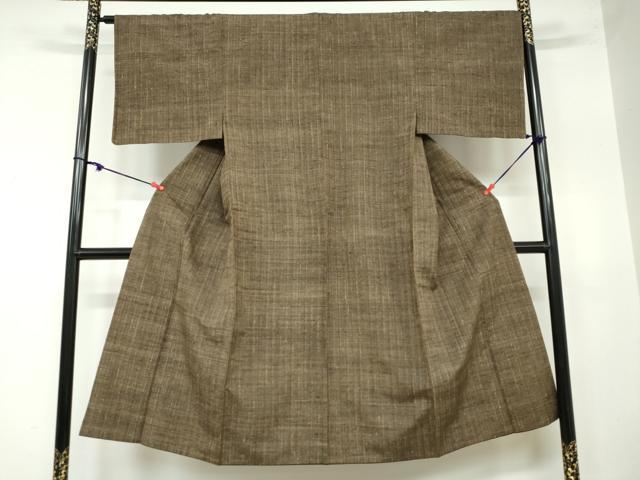 平和屋着物●男性 紬 霞文 正絹 逸品 DAAY5521ud