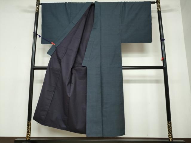 平和屋着物●男性 本場大島紬 100亀甲 総詰め 正絹 逸品 DAAY5574ud