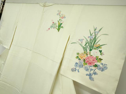 平和屋着物●訪問着　花籠文　金彩　正絹　逸品　DAAY5577ud