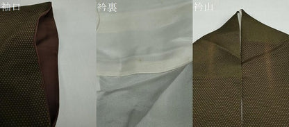 平和屋着物●江戸小紋　行儀　正絹　逸品　DAAY5590ud