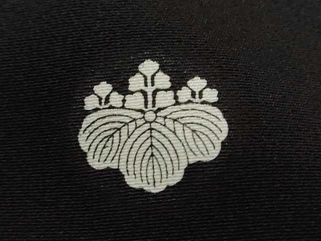 平和屋着物●本加賀友禅作家　菊田宏幸　黒留袖　草花文　暈し染め　正絹　逸品　DAAY5614ud