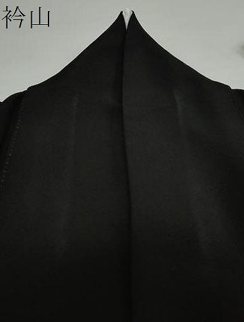 平和屋着物●豪華黒留袖 友禅 作家物 枝梅松文 暈し染め 正絹 逸品 DAAY5619ud