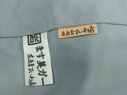 平和屋着物●中国三大刺繍 汕頭刺繍 スワトウ刺繍 小紋 正倉院洋花文 たたき染 ますいわ屋扱い 正絹 逸品 DAAY5626ud