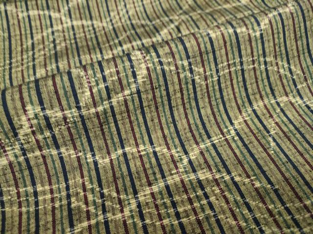 平和屋着物●上質な紬　雲霞文　正絹　逸品　未使用　DAAY5650ud
